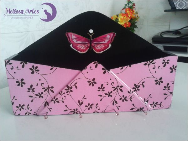 Porta cartas e chaves