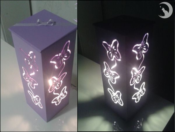 Luminária Borboletas